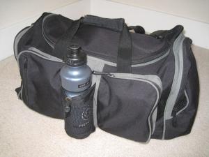 My favorite piece of swag – as it appeared in better days.